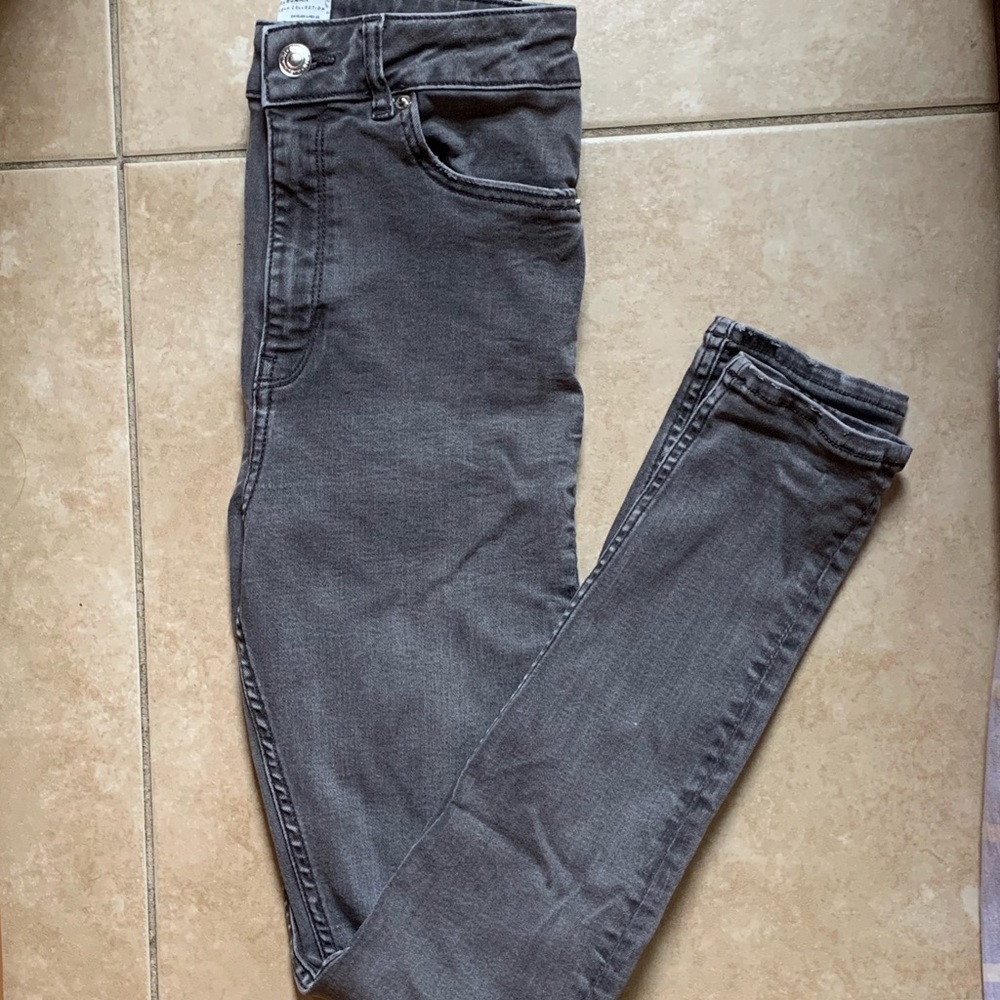 Zara High Rise Skinny Jeans